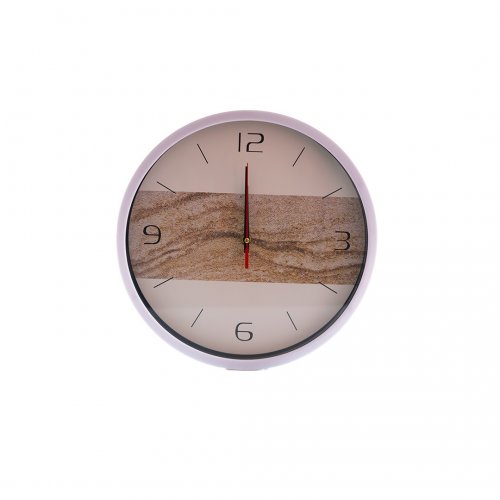 Reloj pared x 20 cm bicolor bandas