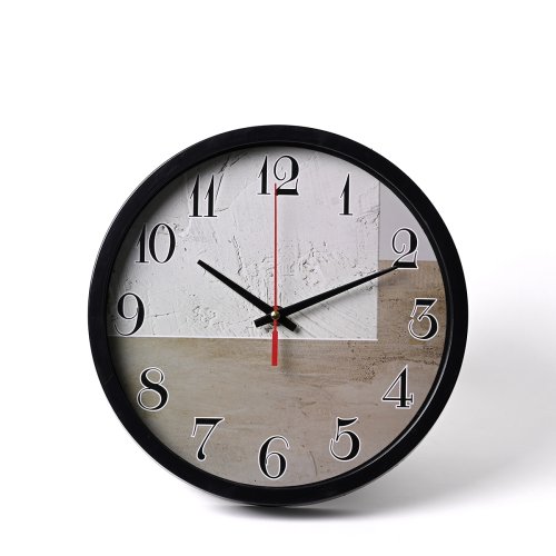 Reloj 25 cm classic plastel