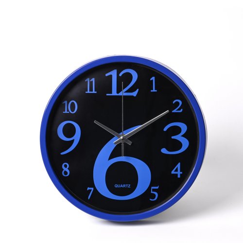 Reloj 25 cm Azul