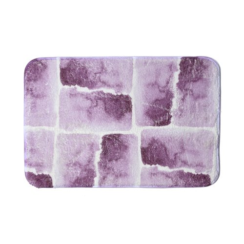 Alf baño 40 x 60 1cm esp acolchada cuadros violeta
